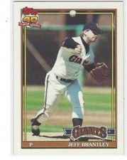 1991 TOPPS BASEBALL REGULAR BASE SERIES SINGLES #'S 1-200