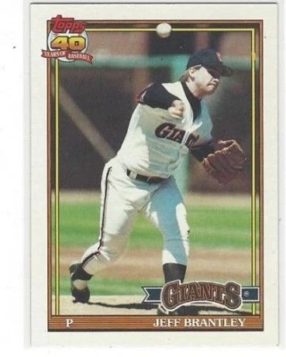 1991 TOPPS BASEBALL REGULAR BASE SERIES SINGLES #'S 1-200 - Image 1 of 2