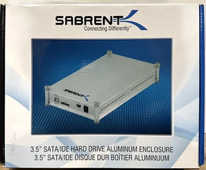 Sabrent ECS-STU35 SATA IDE Hard Drive Enclosure USB 2 - NEW - Picture 1 of 6