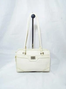BUENO IVORY CREAM FAUX LEATHER SHOULDER BAG - Picture 1 of 1