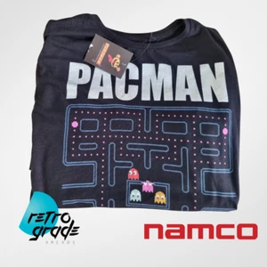 Pac-Man Maze Arcade Level Design Licensed XL T-Shirt by Primark - NEU mit Etikett - Bild 1 von 1