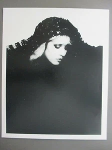 Stevie Nicks black & white 8 X 10 glossy promo photo black shawl ! - Picture 1 of 1