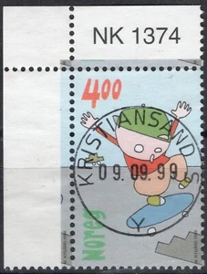 1044 Norvegia 1999, NK 1374 SON Kristiansand 09.09.99 (VA) (il giorno dell'emissione). - Foto 1 di 1