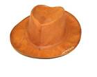 Australian Western Cowboy Style Hat Brown Hat Men's Genuine Leather Outback Hat
