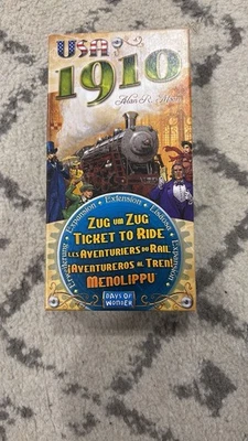 Ticket To Ride USA 1910 Expansion Sealed Days of Wonder - Image 1 of 4