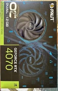 Palit GeForce RTX 4070 Dual NVIDIA 12 GB GDDR6 (VGA Palit RTX4070 12GB Dual) - Foto 1 di 2