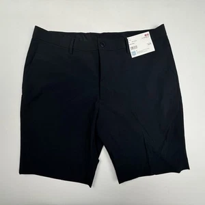 NWT Uniqlo Kando Shorts Chino Quick Dry Navy Men's Size L - Picture 1 of 12
