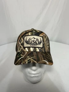 MOSSY OAK, OTTO, WATERFOWL CAMO BUSH LIGHT CAP, HAT - Picture 1 of 4