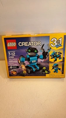 Lego CREATOR 3 in 1, "ROBO EXPLORER" #31062  RETIRED,  205,  pcs ages 7-12 - NIB - Image 1 of 4