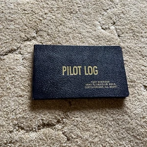 Fort Sheridan Army Flying Club Unused Pilot Log - Picture 1 of 5