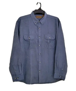 Clearwater Outfitters Men’s Shirt XL Long Sleeve Button Up Pockets Blue - Picture 1 of 12