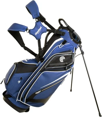 NUEVO Cleveland Golf CG Ligero Azul Marino/Negro 14 Vías Superior Bolsa de Golf Foto 1 de 3