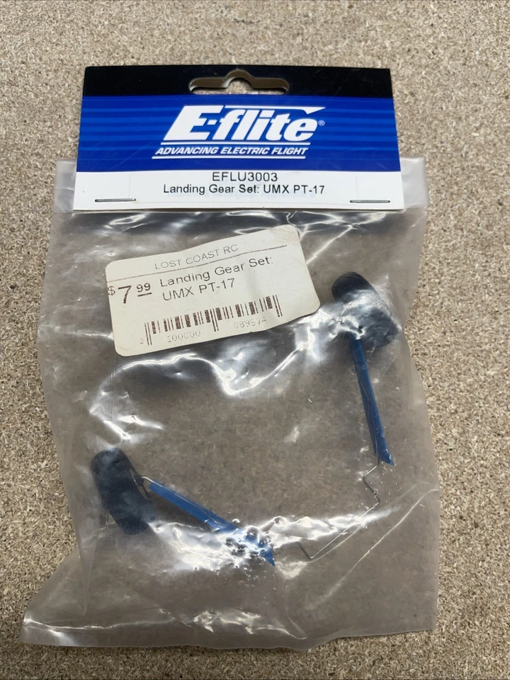 E-flite Landing Gear Set UMX PT-17 EFLU3003 Replacement Airplane Parts - Image 1 of 1