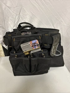 CLC Custom Leathercraft 5605 Professional Carpenters Combo, Black, 18-Pocket - Picture 1 of 2