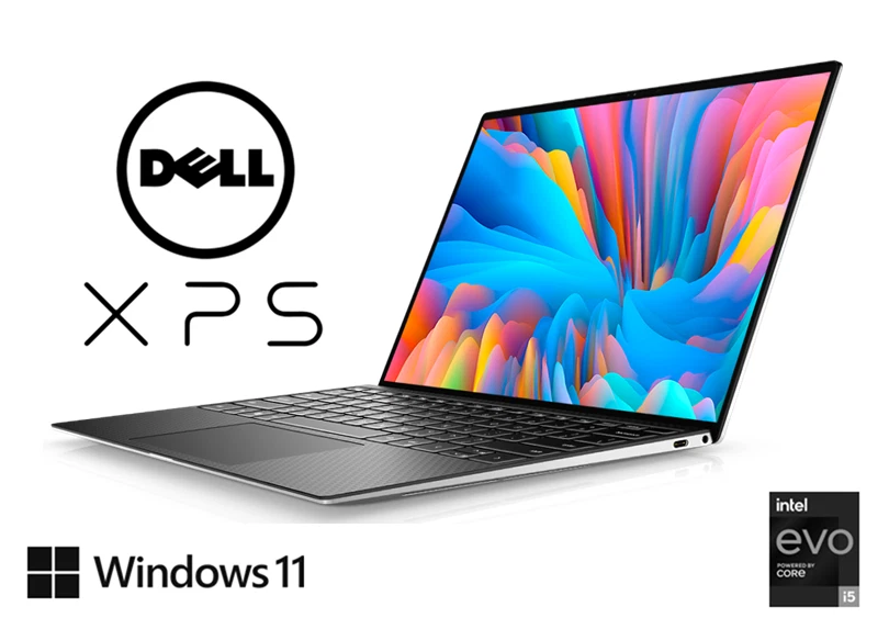 Dell XPS 9310 13.3" FHD+  Intel Core i5-1135G7 11th Gen 8GB RAM 512GB SSD Win 11 - Image 1 of 4