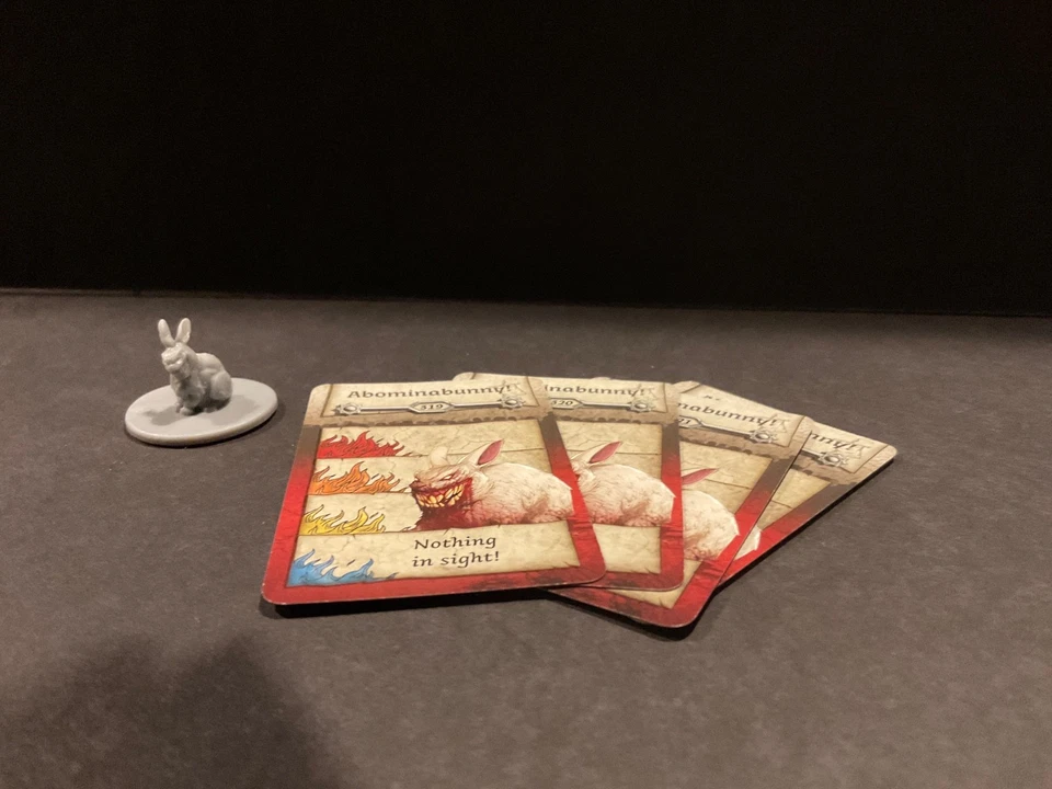 ZOMBICIDE: Green Horde Box ABOMINABUNNY Mini & Cards NEW!! - Image 1 of 1