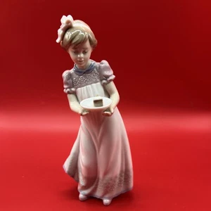 Vintage Lladro Figur Happy Birthday Mädchen mit Kuchen #5429 Vintage 1986 Retired - Bild 1 von 13