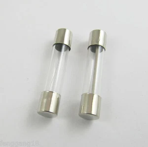 10 piezas Fusible de tubo de vidrio 6 mm x 30 mm 25A 25 amperios F25A 250 V Soplo rápido rápido rápido - Imagen 1 de 6
