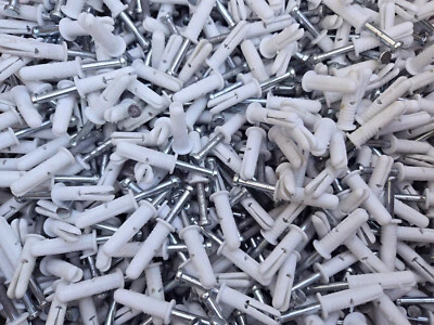 200 Piezas - CAJA ABIERTA - Anclajes de Pared Precargados ClosetMaid Foto 1 de 2