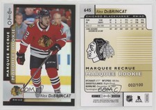 2017 Upper Deck O-Pee-Chee Update Black Rainbow Foil Alex DeBrincat Rookie RC