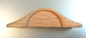 Wood Dresser Drawer Door Pull 1-1/4" C-C Furniture Hardware Kitchen Bath Pull - Picture 1 of 6