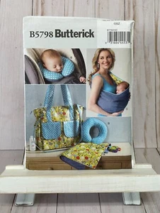 Butterick Sewing Pattern Sew 5798 Baby Nursery Infant Toddler Accessories NEW - Picture 1 of 2