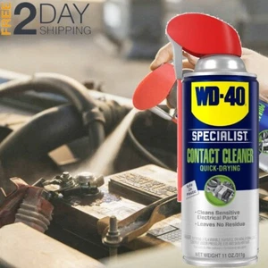 WD 40 Contact Cleaner Spray Remove Oil Dust Dirt For Electrical Parts Equipment - Picture 1 of 6
