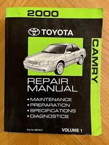 2000 Toyota Camry Sedan Shop Service Repair Manual CE LE XLE 2.2L 3.0L OEM Vol 1 - Bild 1 von 4