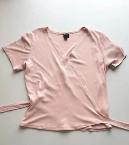 NWT Art Class Girls Pink Wraparound Shirt Size Large (10/12) - damaged tag - Picture 1 of 7