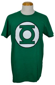 Camiseta gráfica con logotipo de Green Lantern de DC Comics verde oscuro nueva con etiquetas - Imagen 1 de 2