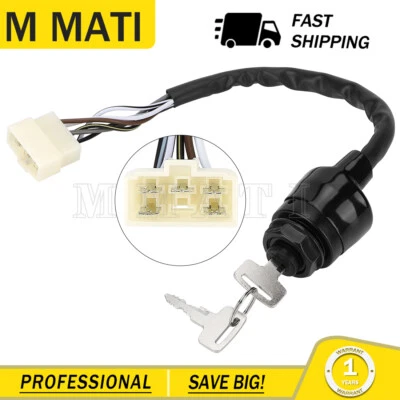 Ignition Key Switch for Kawasaki Mule 600 KAF400 KAF 400 2005-2016 - Image 1 of 4