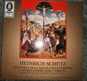 Heinrich Schutz  Matthaus Matthew Passion Odeon SME 91638  Thamm - Picture 1 of 1