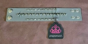 Paparazzi Now Taking The Stage Silver Urban Bracelet - Picture 1 of 5