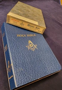 Holman Masonic Presentation Bible - KJV 1991 BOXED Freemasonry - Picture 1 of 2