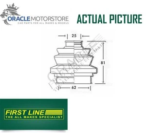 NEW FIRST LINE WHEEL SIDE DRIVESHAFT CV JOINT BOOT KIT OE QUALITY - FCB2196 - Picture 1 of 1