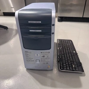 HP Pavilion A230n Vintage Retro Gaming PC Boots to BIOS w/ Keyboard/*` - Picture 1 of 9