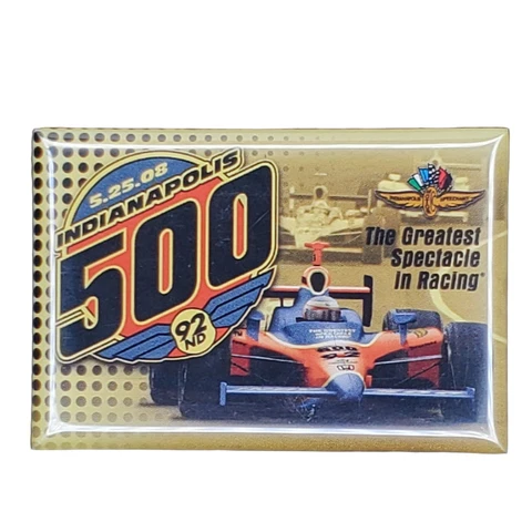 WinCraft Indianapolis Motor Speedway Greatest Spectacle Racing 92nd 2008 Magnet Cover