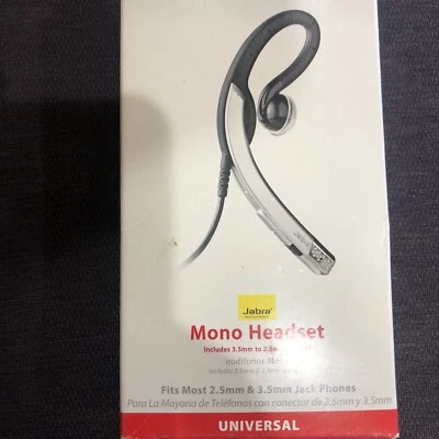 Jabra WAVE Corded Mono Headset with Wind Reduction Voice Clarity-Verizon NIB - Image 1 of 4