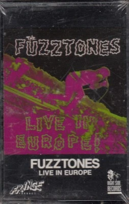 The FUZZTONES Live In Europe! TAPE Garage Punk Rock SEALED 1987  - Image 1 of 3
