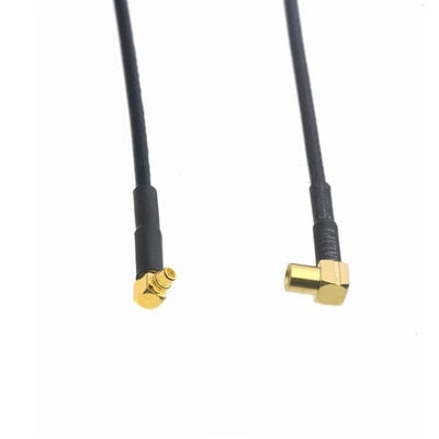 RF Cable MCX Female Elbow to MMCX Male RA RG316 6"~10FT DVB TV radio GPS antenna - Image 1 of 4