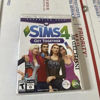 Brand New Sealed The Sims 4: Get Together Expansion Pack Windows or MAC PC game - Image 1 of 3