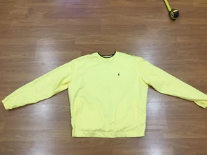 Polo Golf Ralph Lauren Uomo Pullover Giacca a Vento Giallo Girocollo Medium - Foto 1 di 9