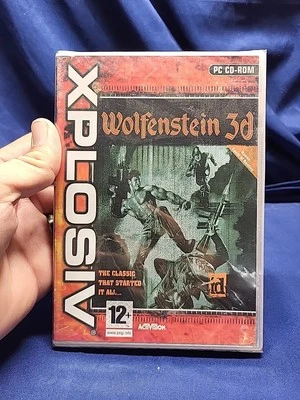 Wolfenstein 3d pc CD-ROM Win 95/98/Me/XP New Factory Sealed!! RARE - Image 1 of 4