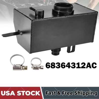 Upgrade Engine Coolant Reservoir For Jeep Wrangler 2.0L 2018-2024 68364312AC A++ - Image 1 of 4