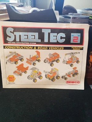 Steel Tec Remco LOT - Instruction Manual Booklets Vintage 7010 7020 7022 - Image 1 of 3