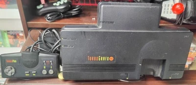 NEC Turbo Grafx-16 System with Controller & RF Switch, For Parts Only - No Power - Image 1 of 2