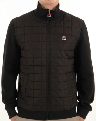 Fila Vintage Moor Padded Jacket Black - Image 1 of 4