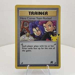 Here Comes Team Rocket! 15/82 Pokemon Celebrations: Classic Collection Holo Foil - Picture 1 of 3