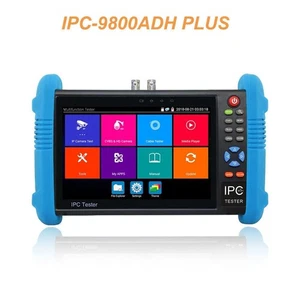 7" touch CCTV AHD CVI TVI CVBS IP Camera Tester H.265 4K WIFI IPC-9800ADH Plus - Picture 1 of 6
