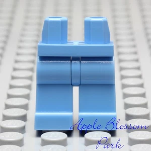 NEW Lego Girl/Boy Minifig Plain MEDIUM BLUE LEGS -Star Wars/Castle Female - RARE - Picture 1 of 3